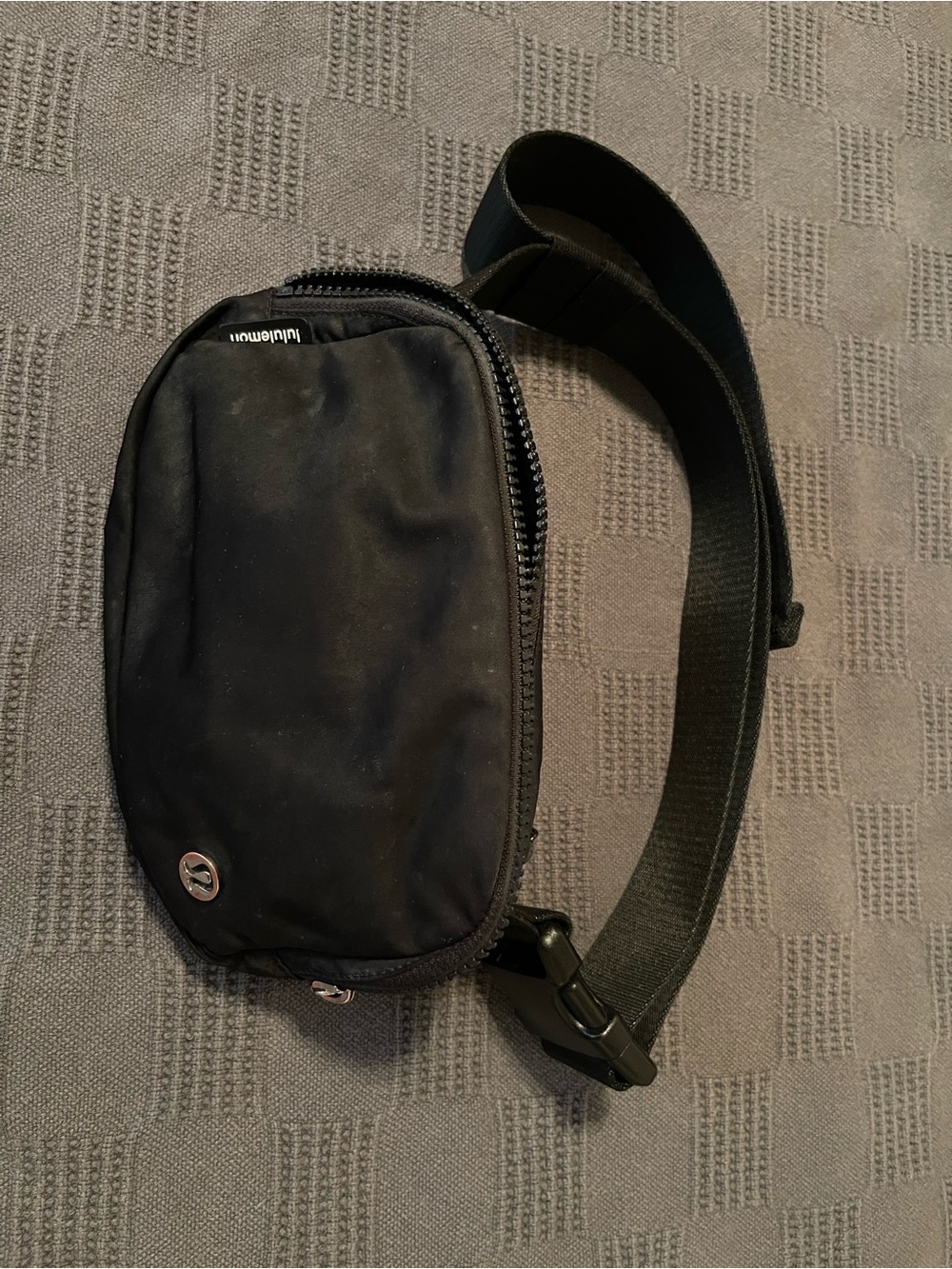 lululemon athletica Black Mini Belt Bag